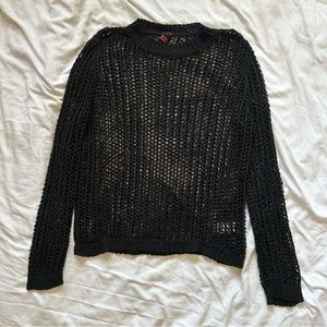 crotchet cover top long sleeve